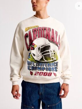 Arizona Cardinals Graphic Crew Sweatshirt